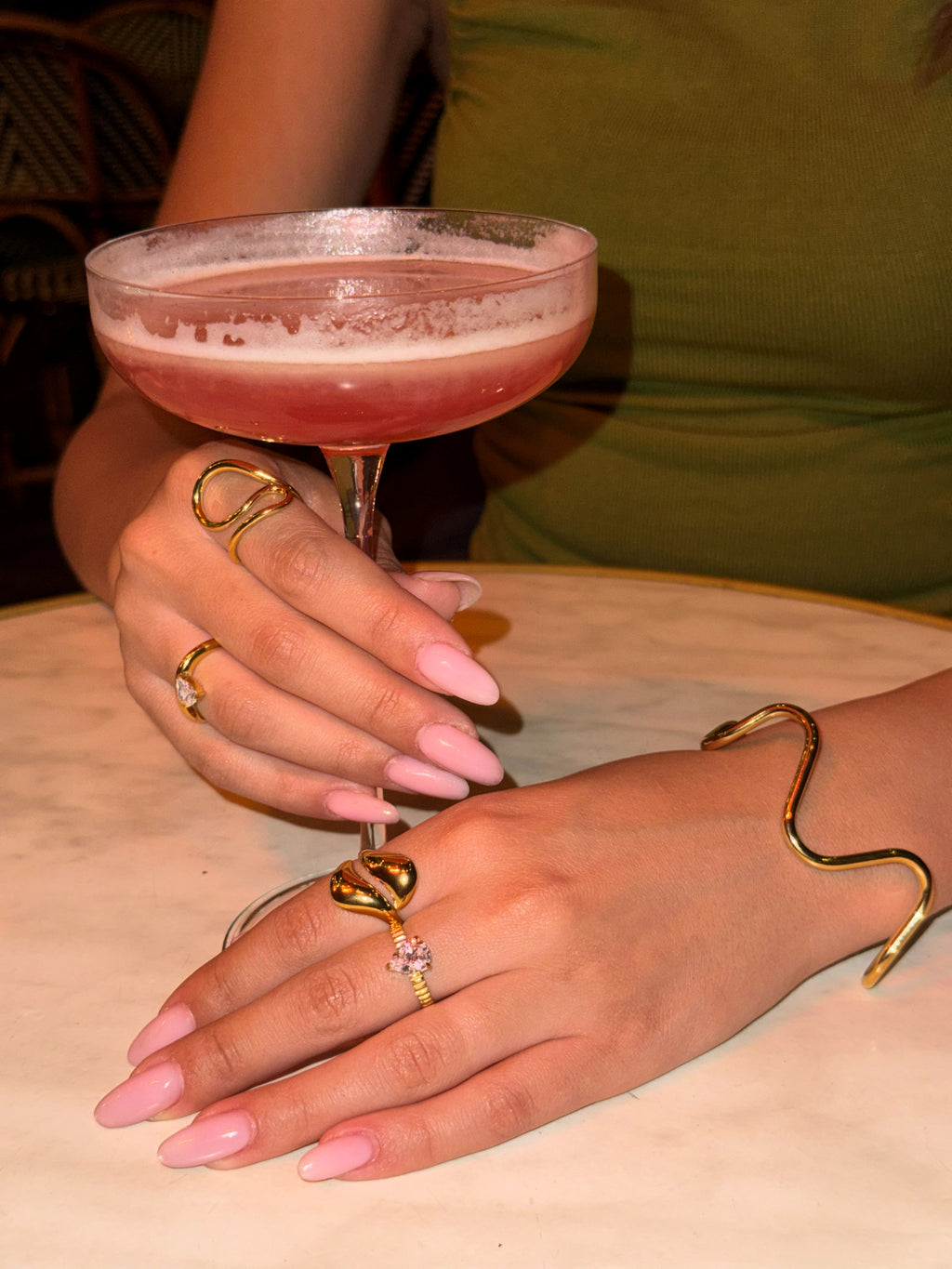 LEAF RING - justerbar