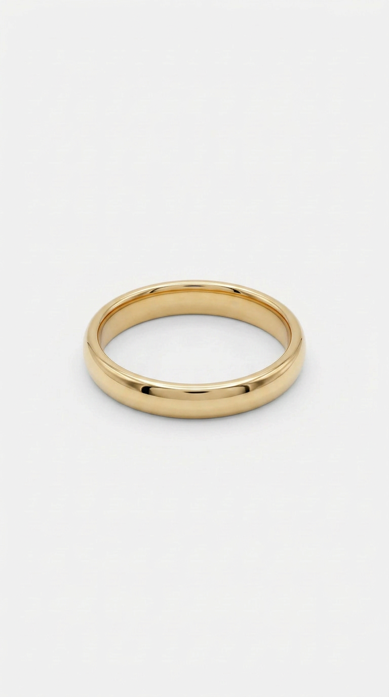 EINFACHER RING (4 mm) - Gr. 54 (EU)
