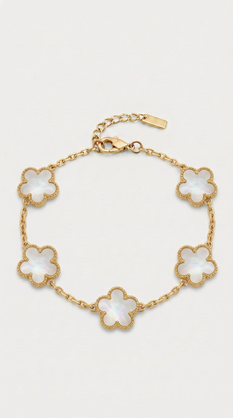KLEE-ARMBAND (weiß)