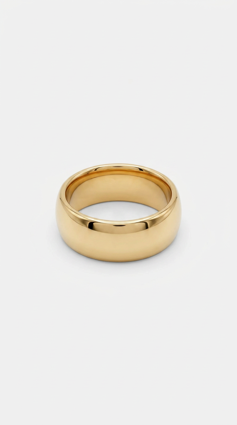 EINFACHER RING (8 mm) – Gr. 54 (EU)